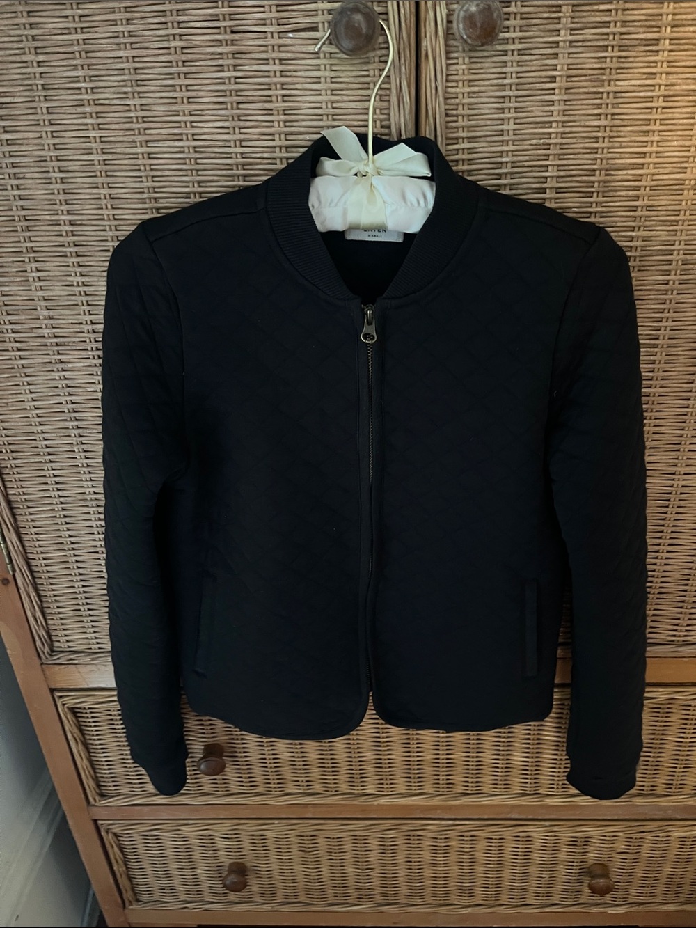 XS Marine Layer Corbet Quilted Bomber Jacket Like New!